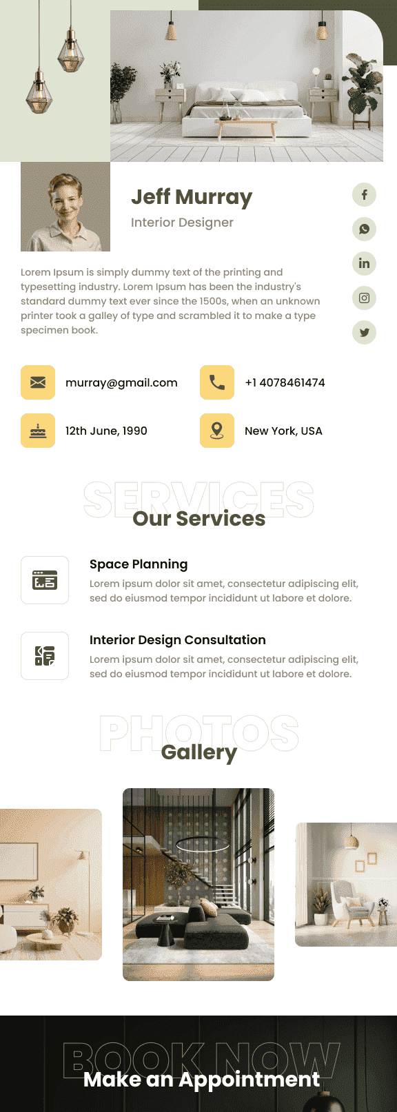 Contactless Business Card With Nfc &Amp; Qr Code 8 Vcard32