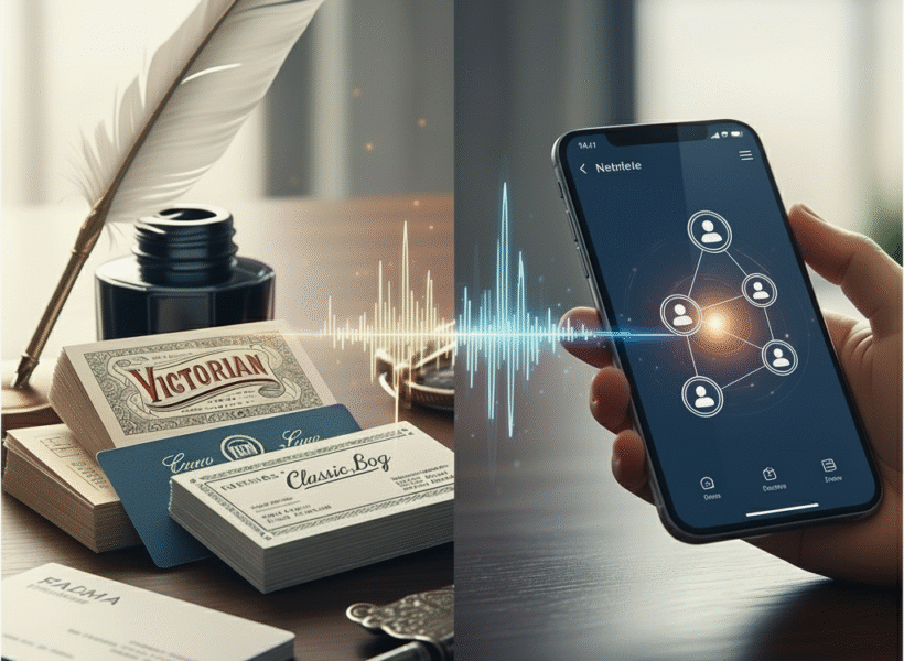 The History Of Business Cards And The Rise Of Digital Networking
